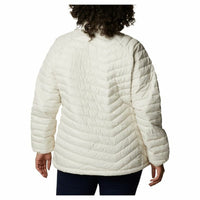 Women's Sports Jacket Columbia Powder Lite White