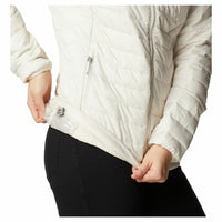 Women's Sports Jacket Columbia Powder Lite White