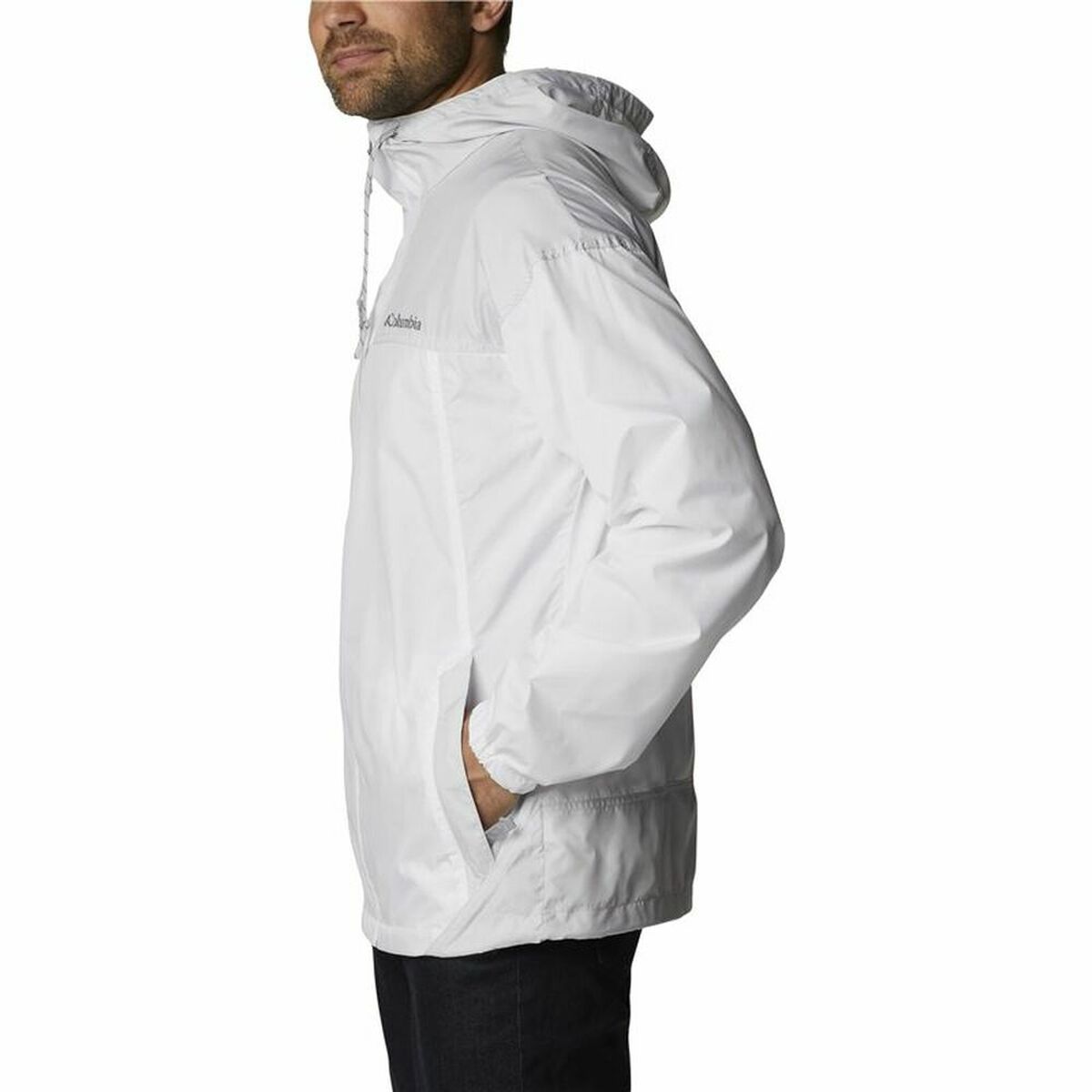 Windcheater Jacket Columbia Flash Challenger White