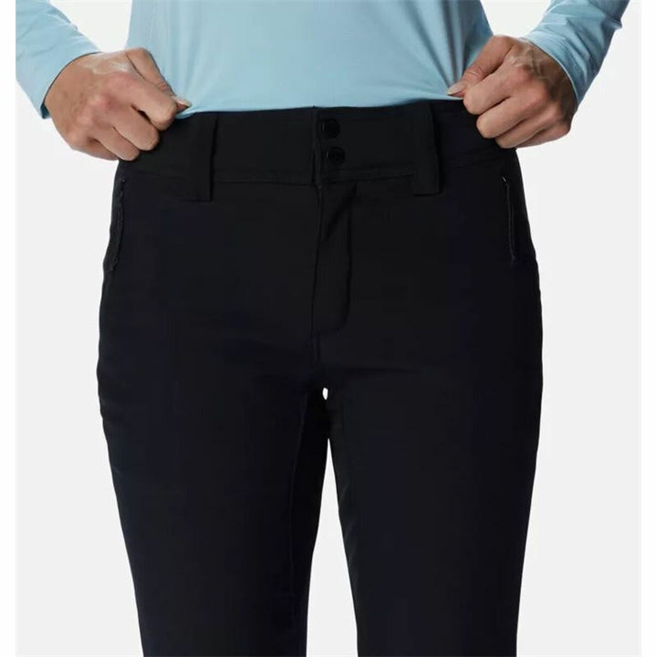 Long Sports Trousers Columbia Roffee Ridge IV Black Lady