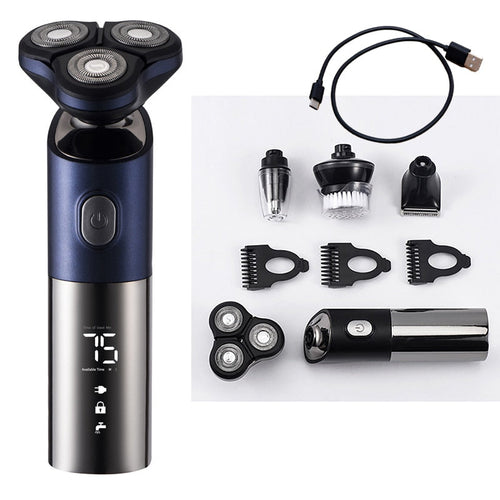 4 In 1 Men's Hair Shaver Electric Beard Nose Ear Trimmer Razor Machine