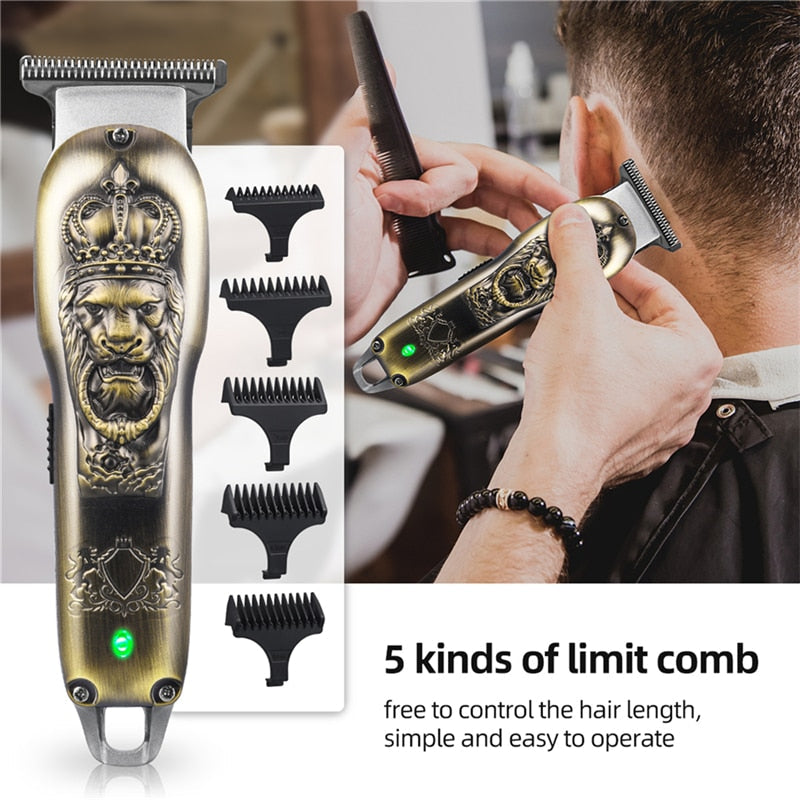 Hair Clipper Professional Electric Hair Trimmer Hair Beard Cutting