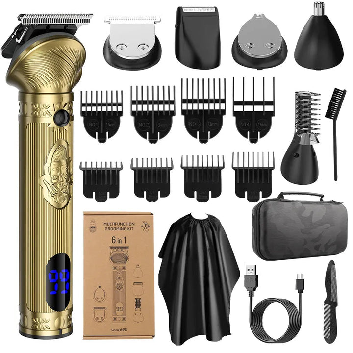 All In 1 Professional Hair Trimmer For Men Beard Razor Electric Shaver