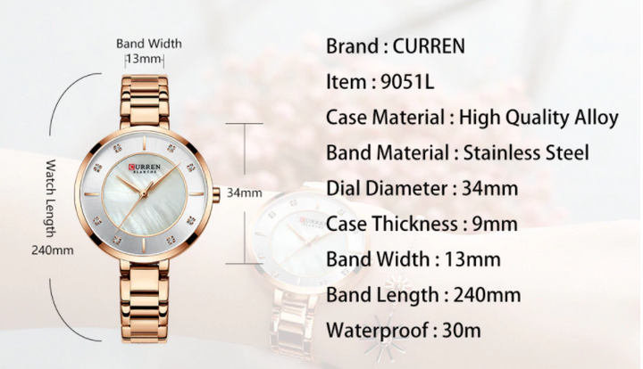 Vestal Curren Women Watch | 5508613